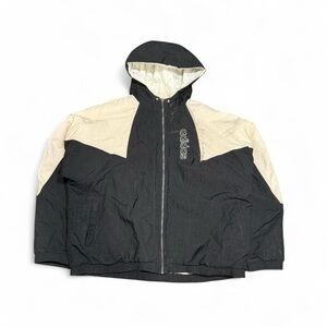 Vintage 90s Adidas Striped Windbreaker Jacket